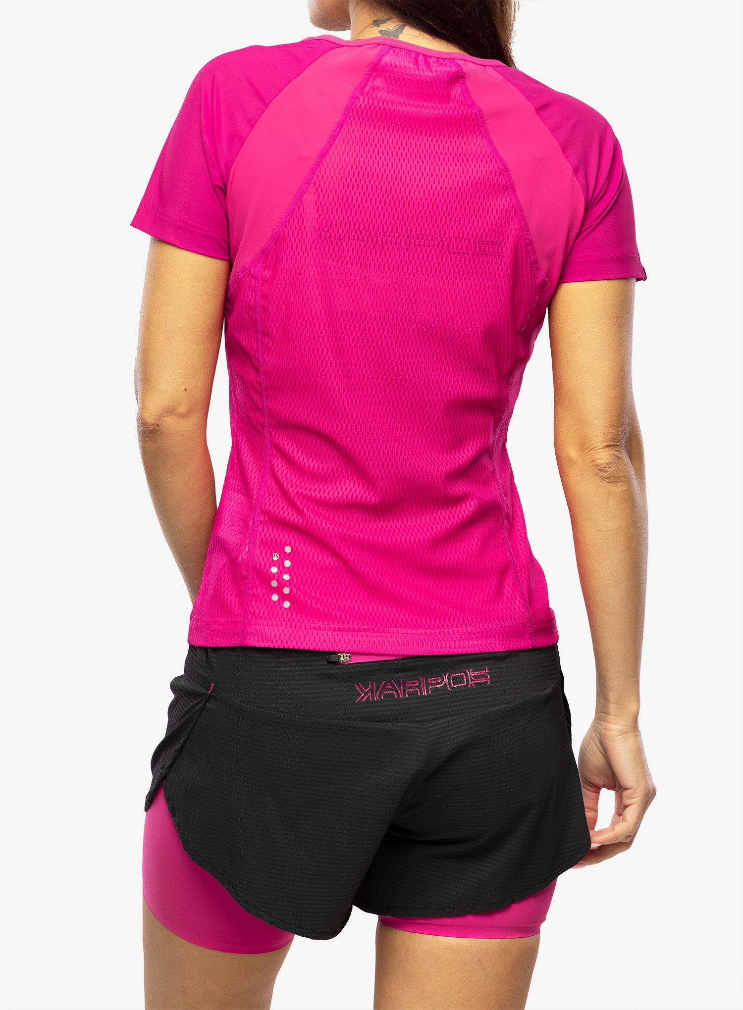 Dámske tričko Karpos Lavaredo Evo Jersey - innuendo/cherries jubilee