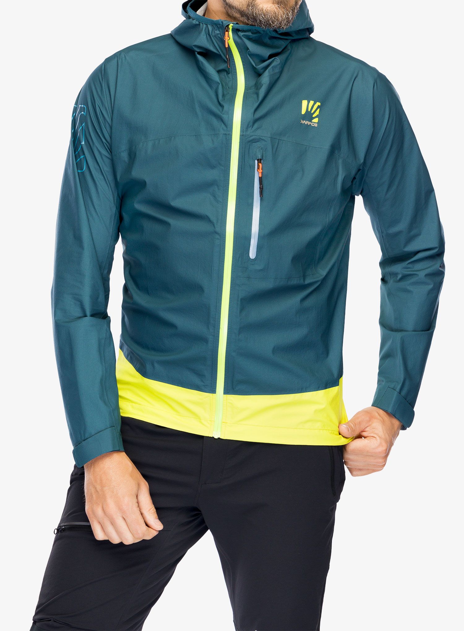 Bunda do dažďa Karpos Lot Rain Jacket - stargazer/primrose