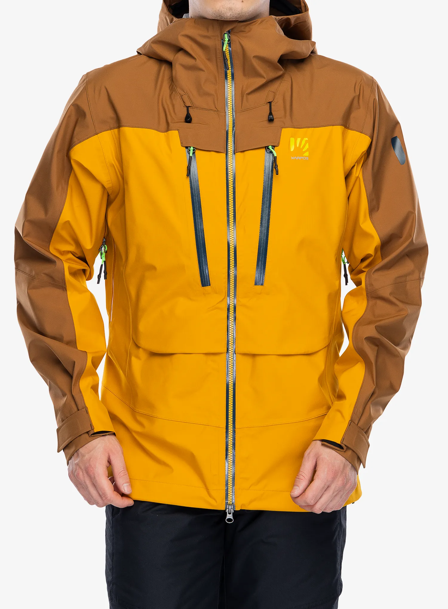Bunda do hôr Karpos Midi Shell Jacket - golden/nuthatch
