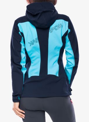 Bunda dámska Karpos Parete Jacket - blue atoll/sky captain