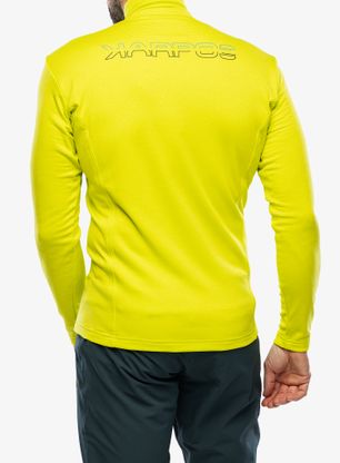 Mikina na zips Karpos Pizzocco Half Zip - kiwi colada