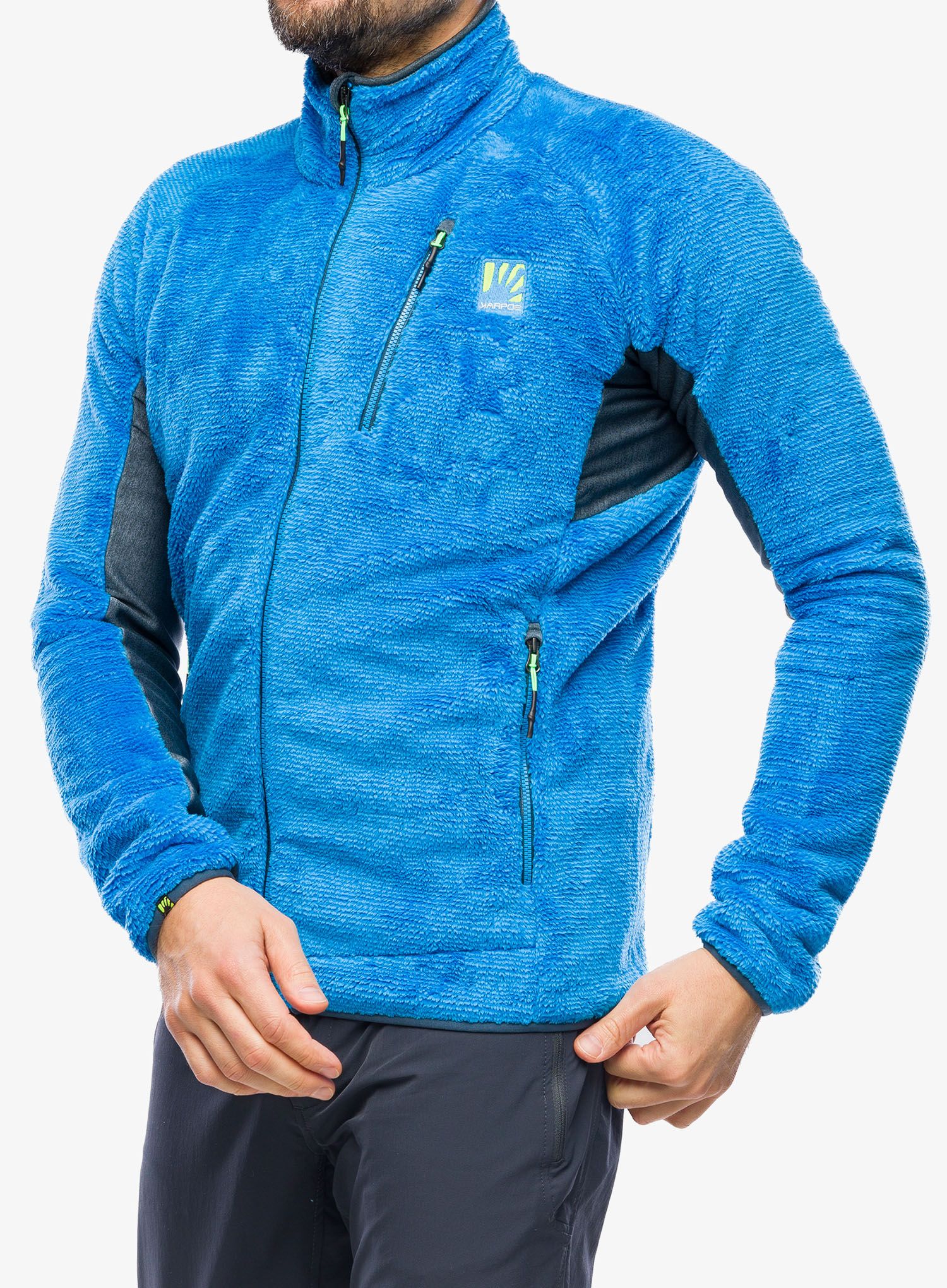 Flísová mikina Karpos Vertice Fleece - diva blue