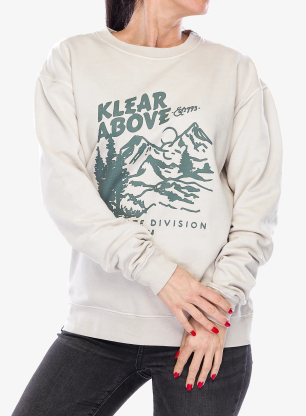 Mikina bez kapucne Kavu Core Crew - oatmeal
