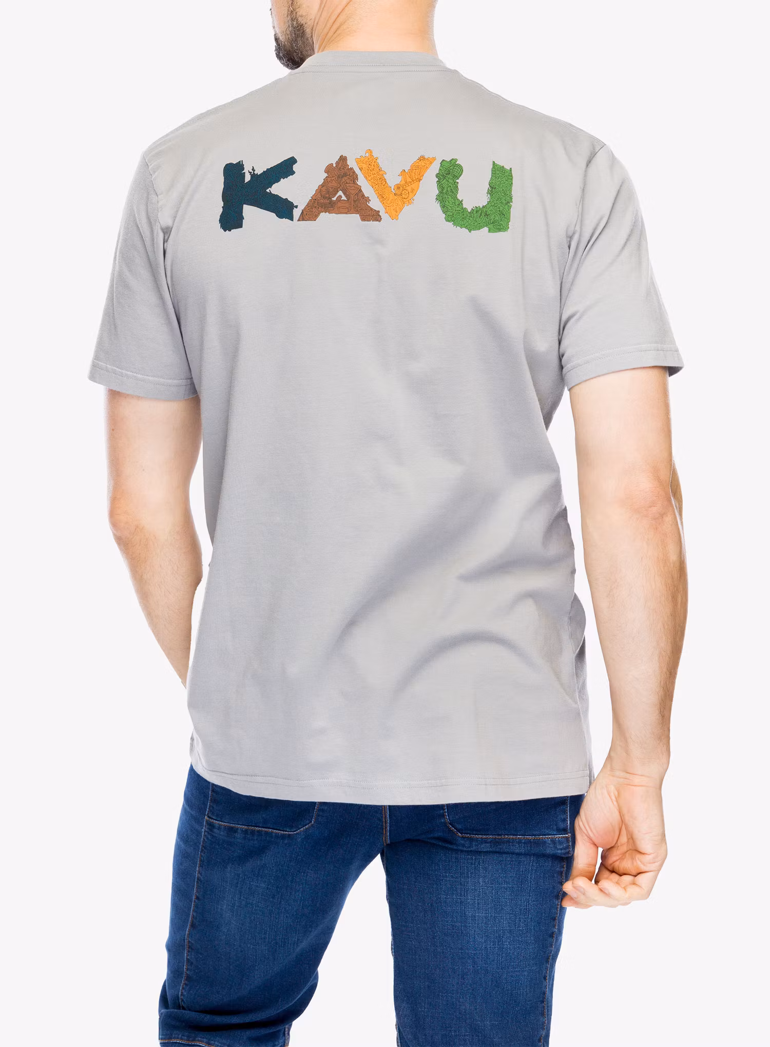 Bavlnené tričko Kavu Doddle Days - ultimate grey