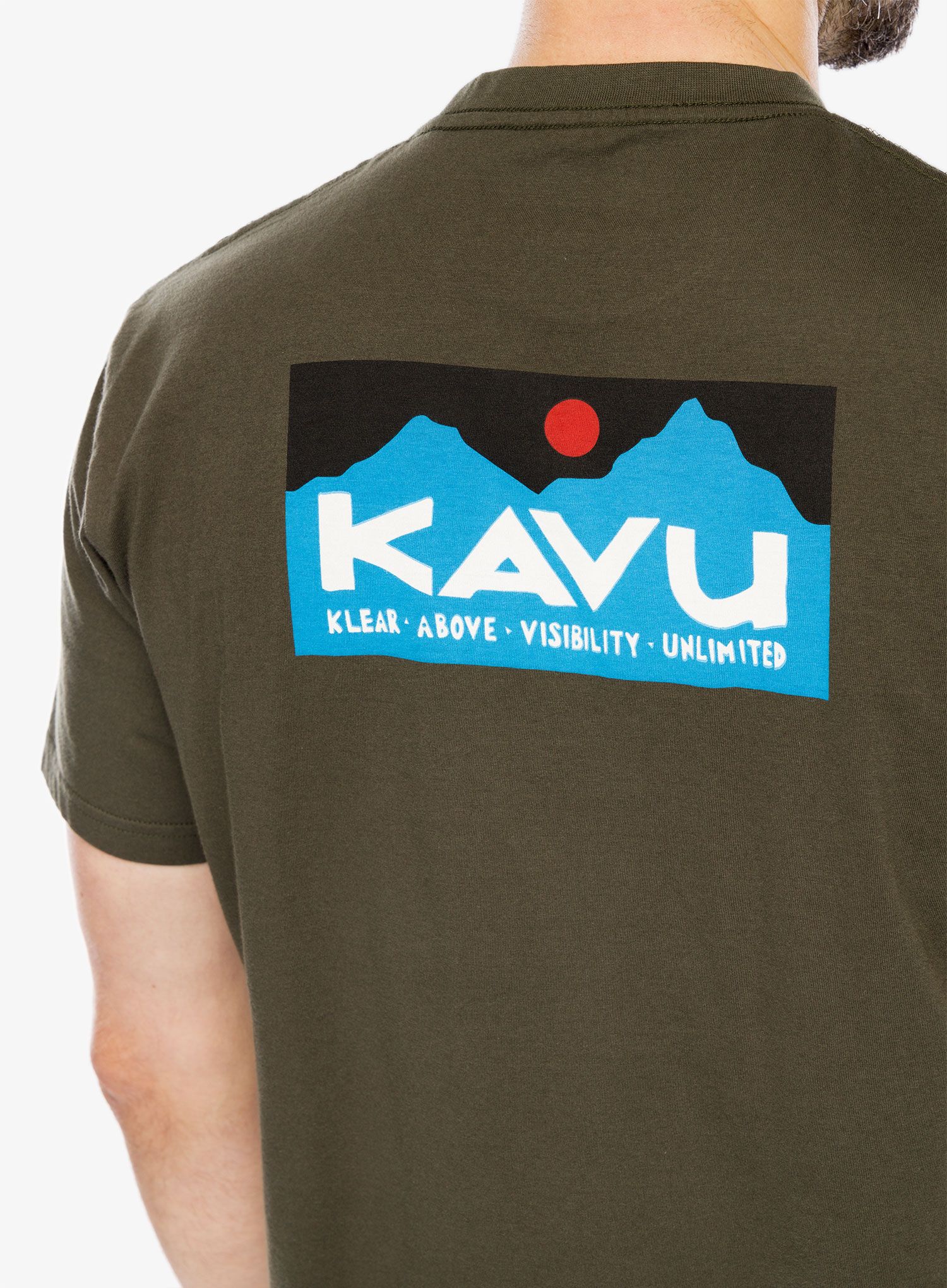 Bavlnené tričko Kavu Klear Above Etch Art - leaf
