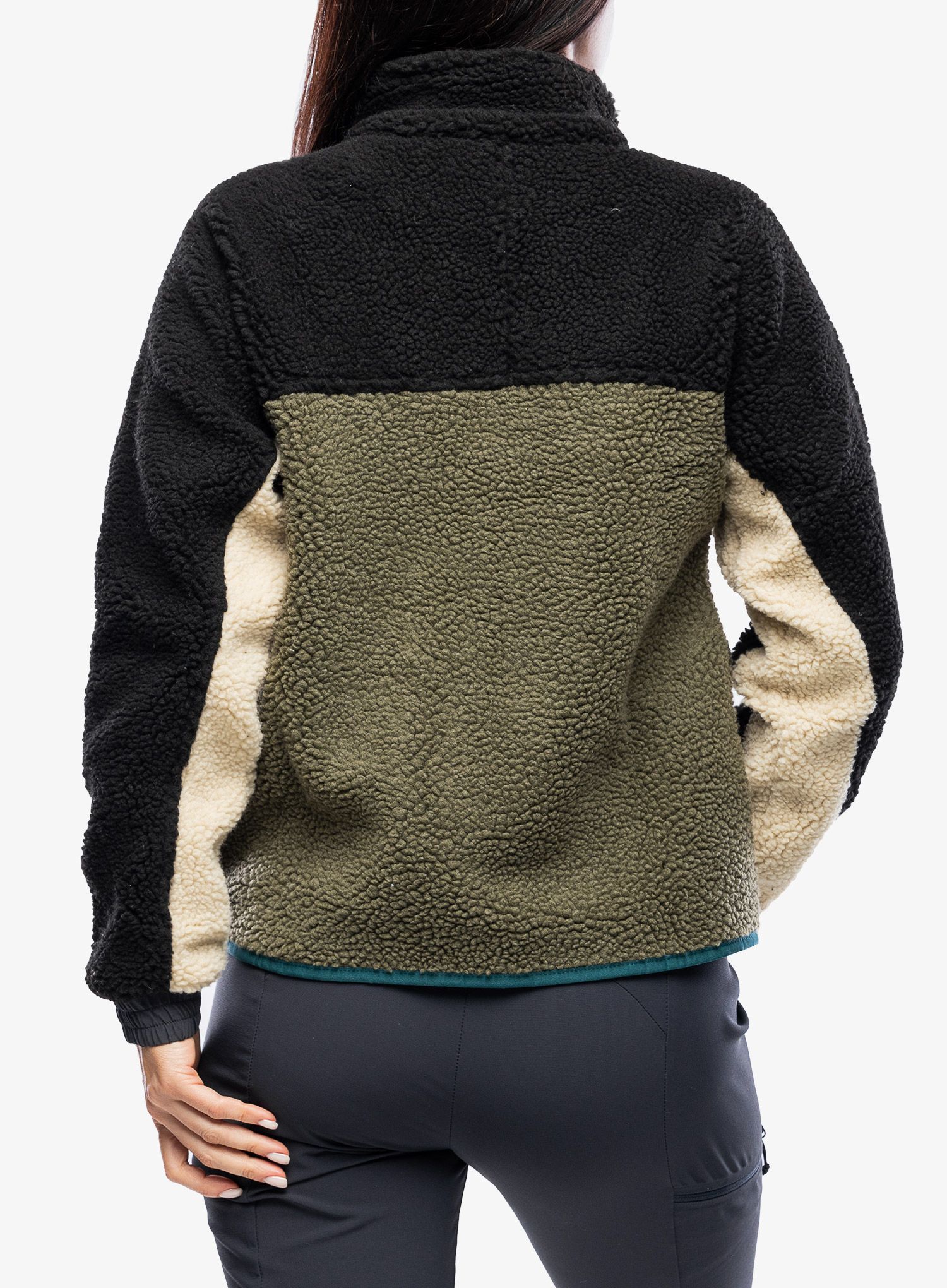 Dámska mikina na zips Kavu Pinesdale - shadow pine