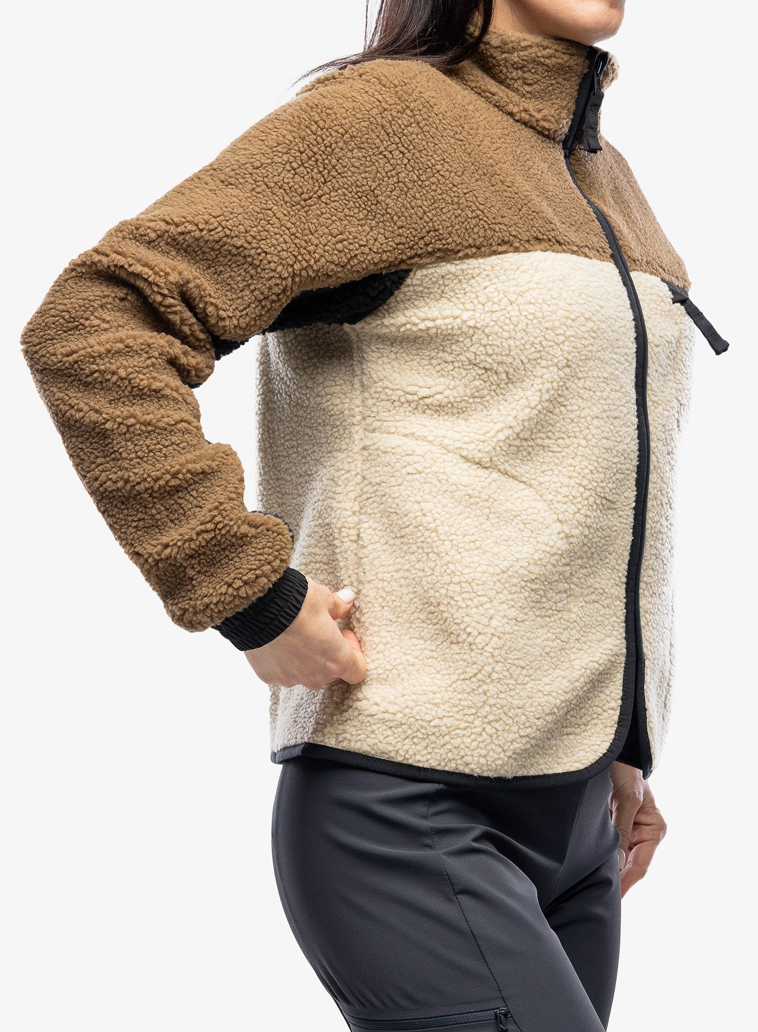 Dámska mikina na zips Kavu Pinesdale - terrain
