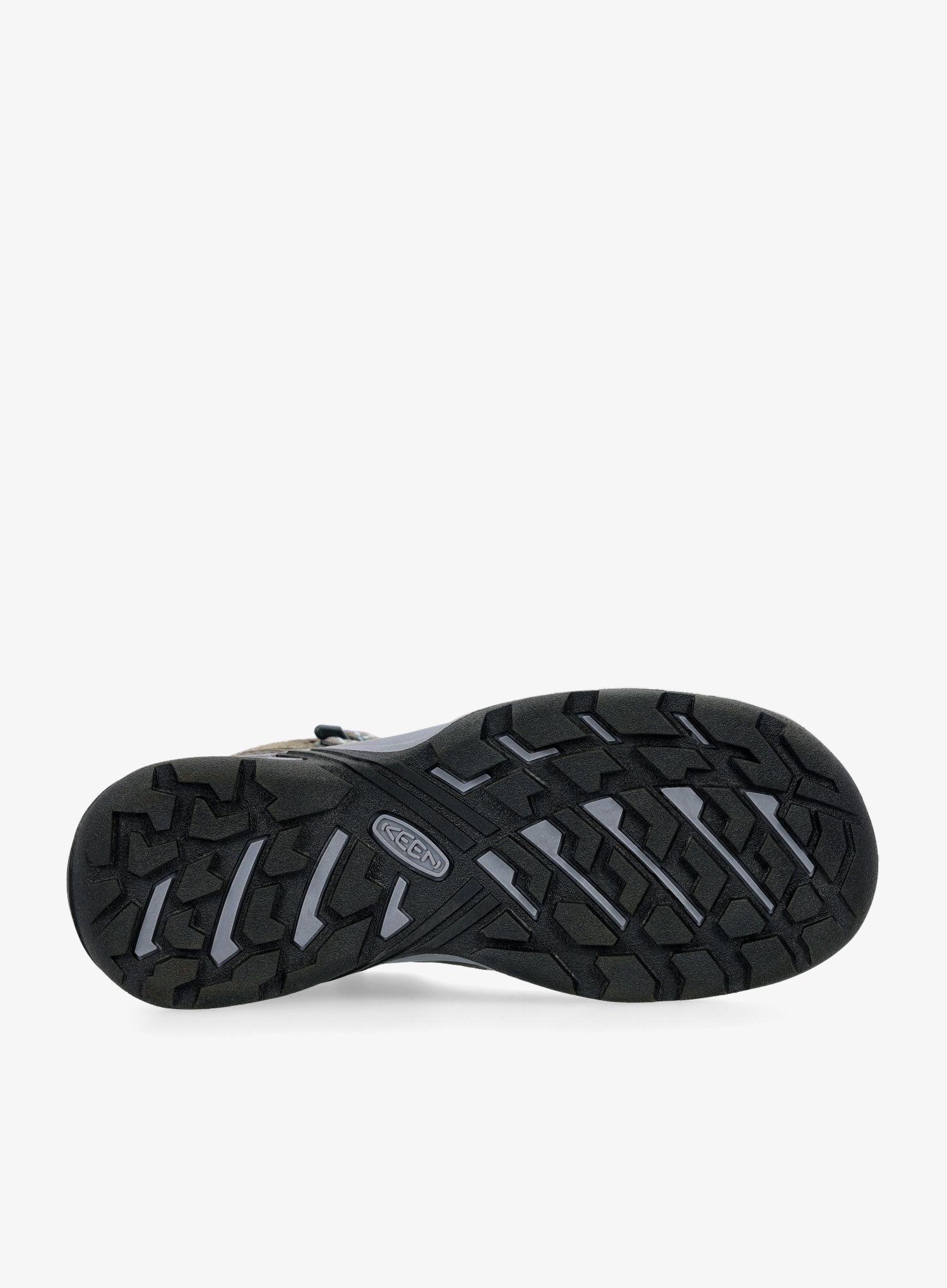 Turistické topánky dámske Keen Circadia Mid WP - steel grey/cloud blue