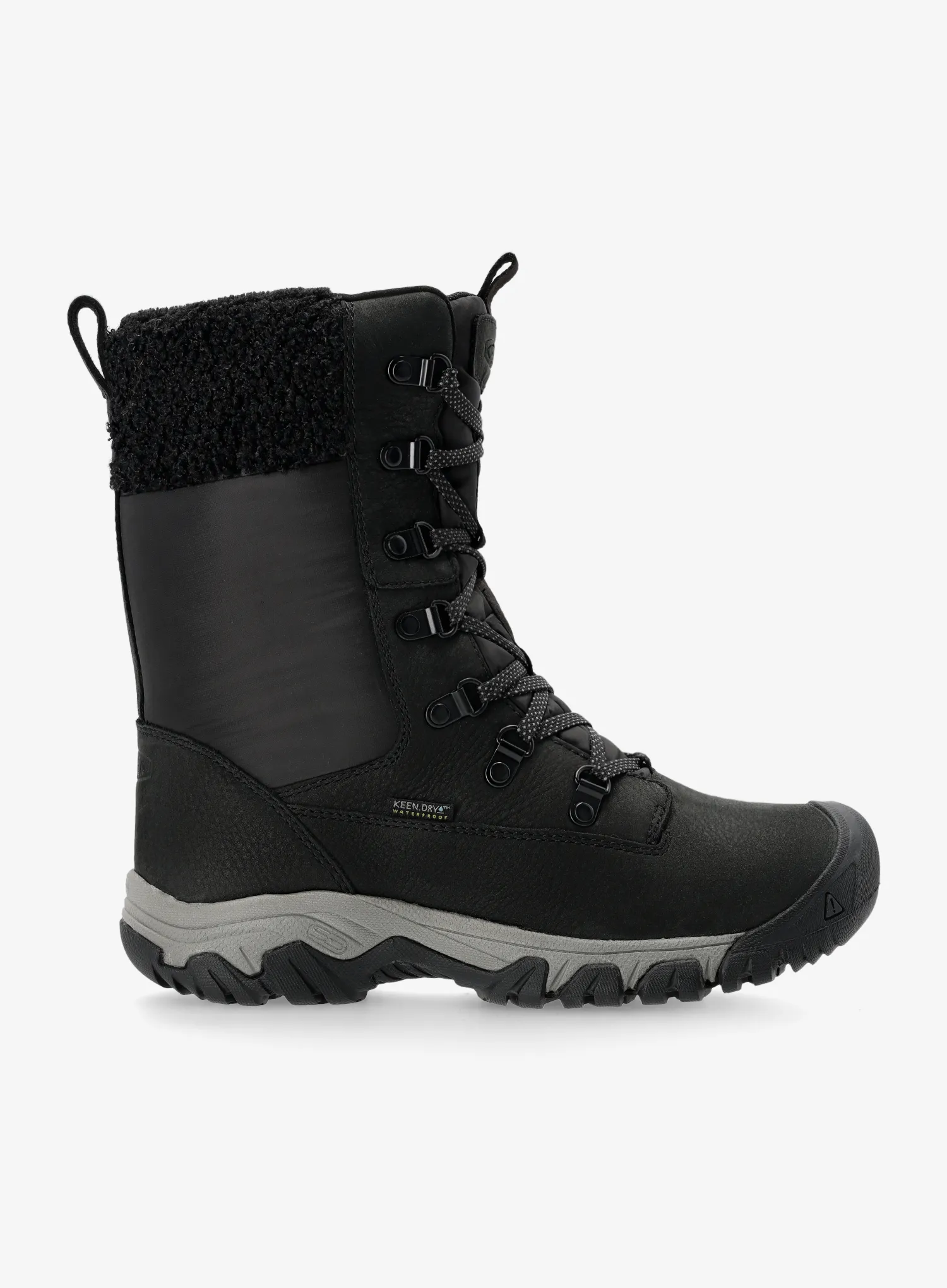 Dámske zimné topánky Keen Greta Tall Boot WP - black/black