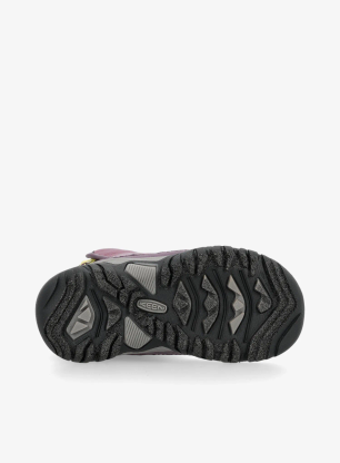 Detské topánky Keen Puffrider WP - black plum/daiquiri green