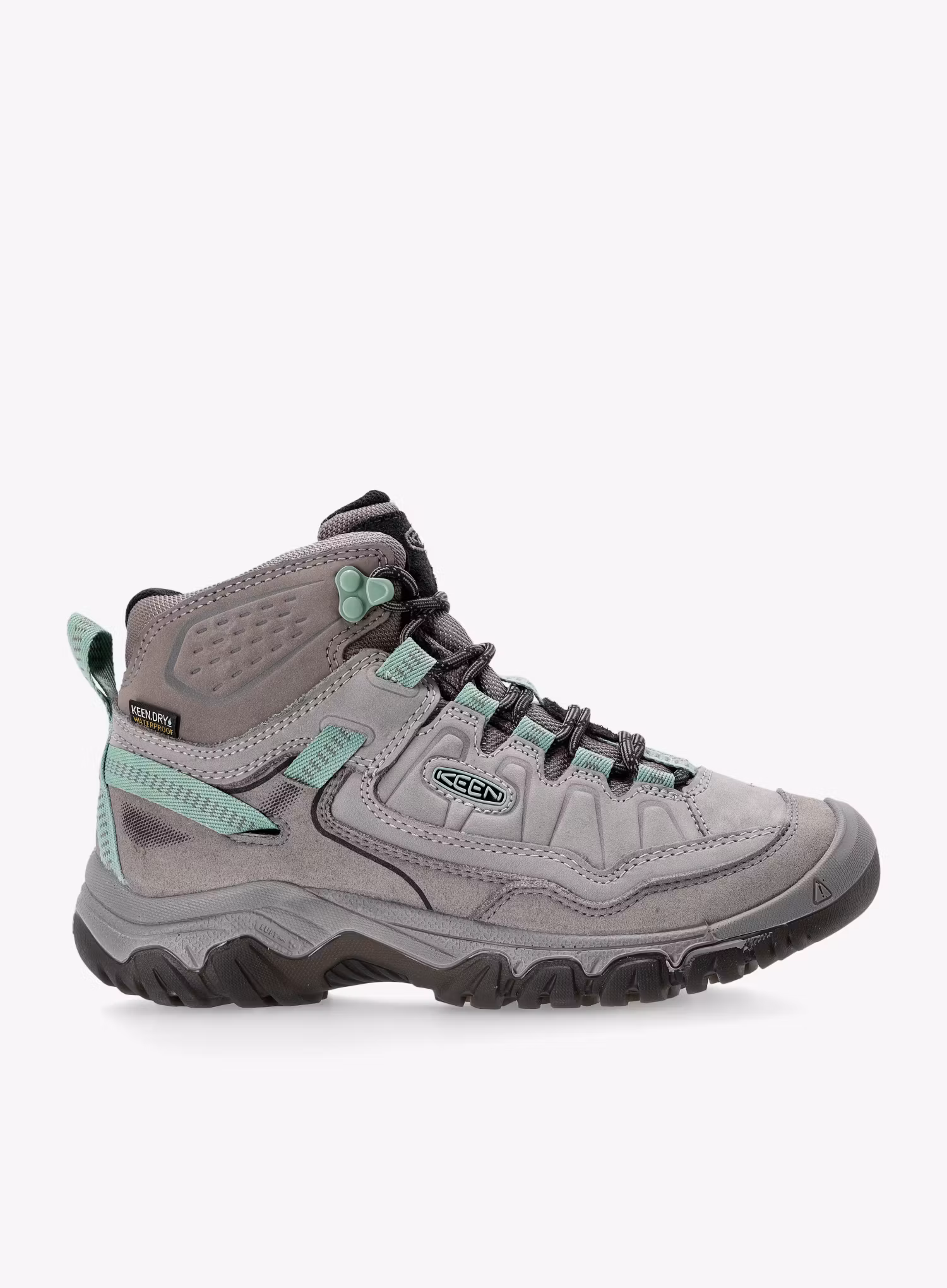 Turistické topánky dámske Keen Targhee IV Mid Wp - alloy/granite green