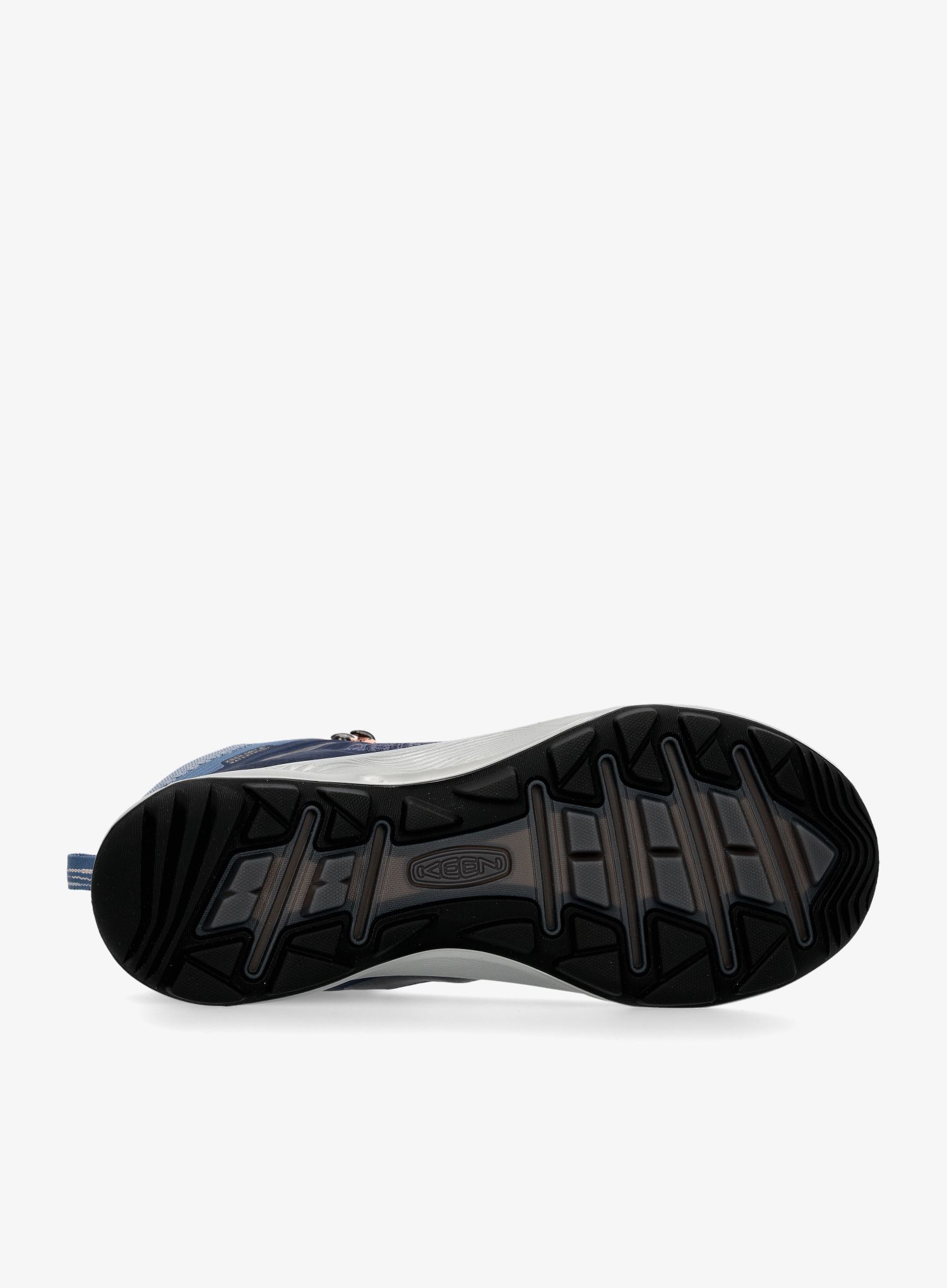 Turistické topánky dámske Keen Terradora Flex Mid WP - vintage indigo/peachy keen