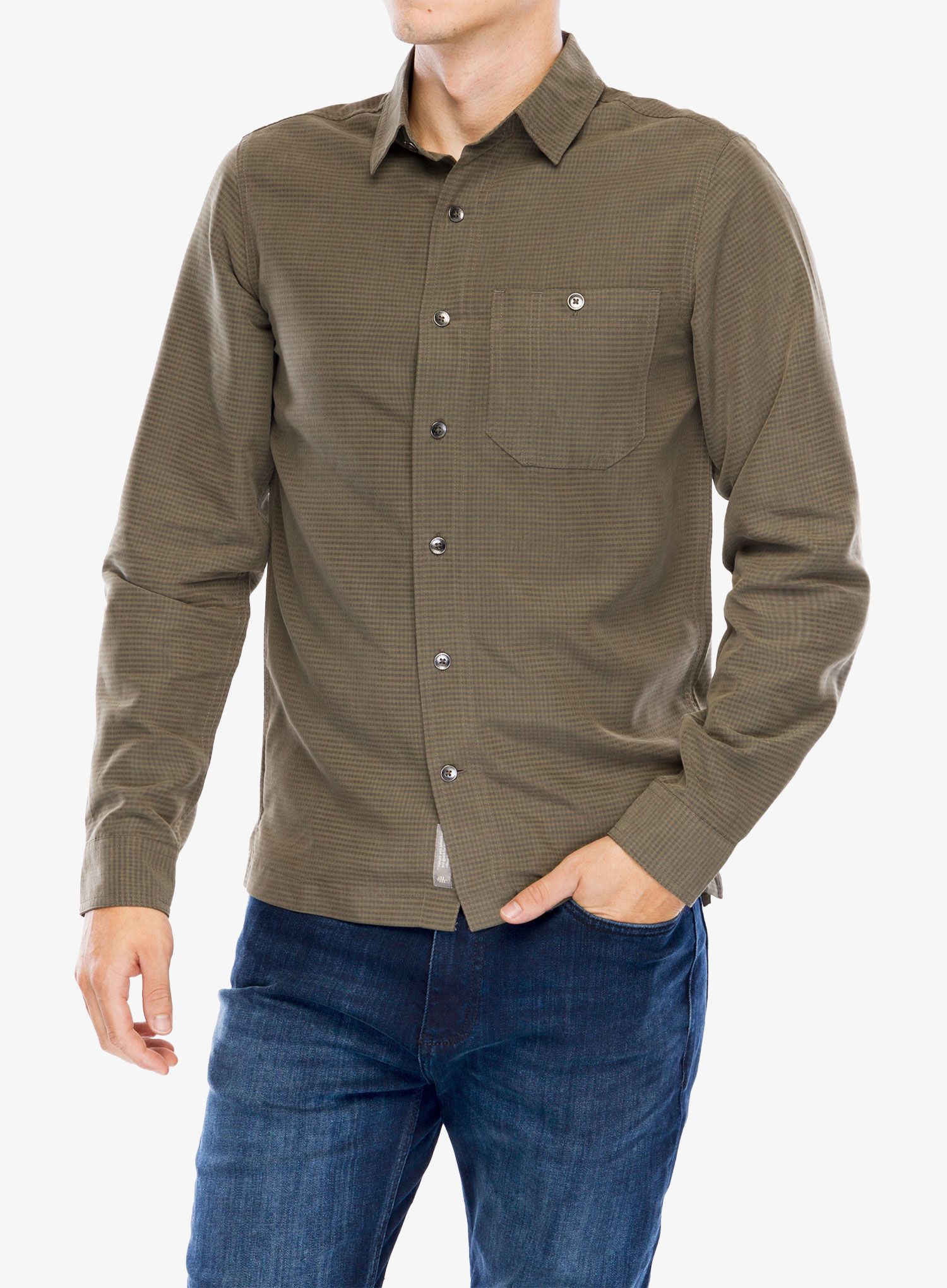 Košeľa Royal Robbins Mojave Pucker Dry LS - everglade