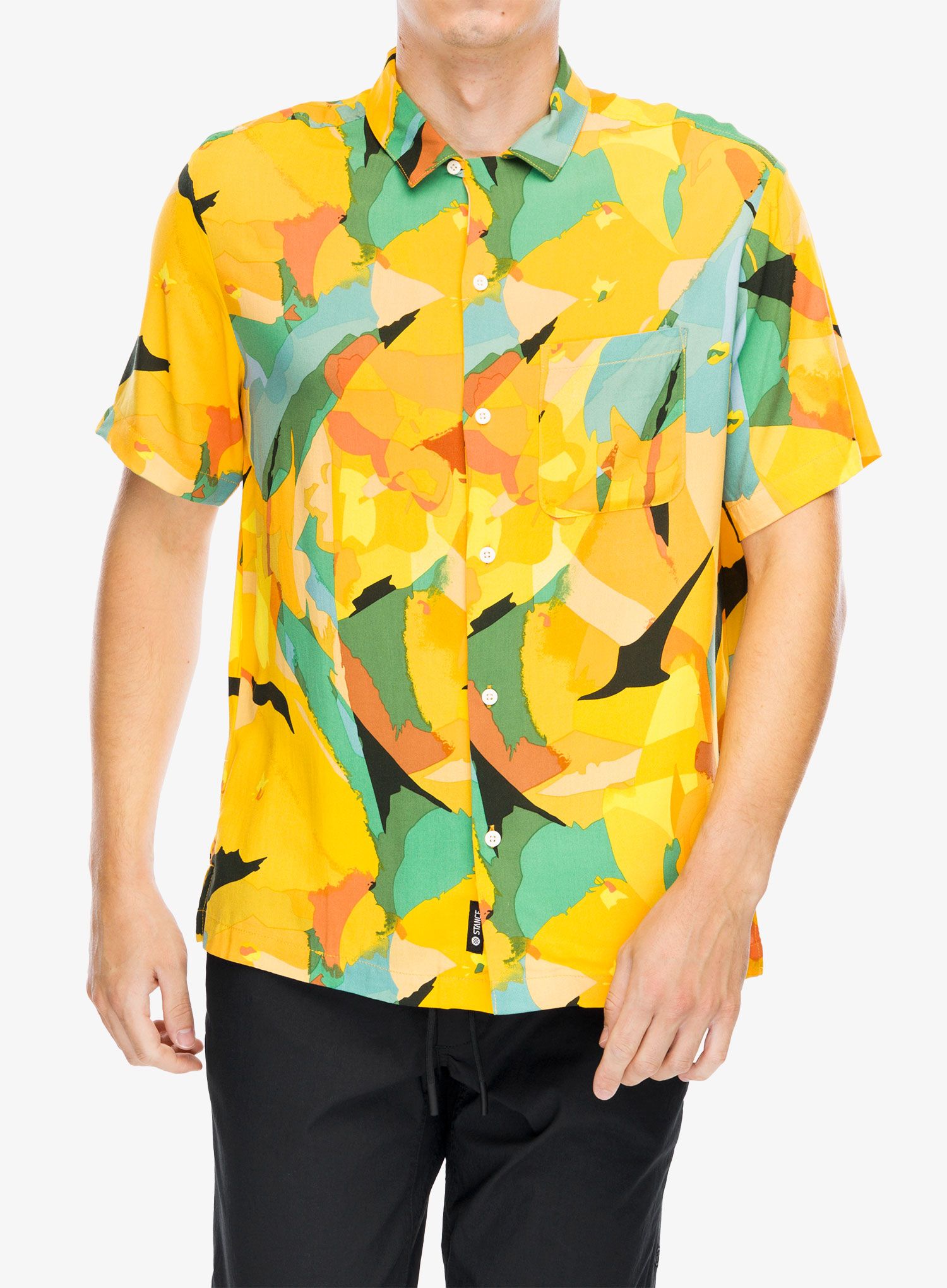 Košeľa Stance Yoto SS Button Up - tropical