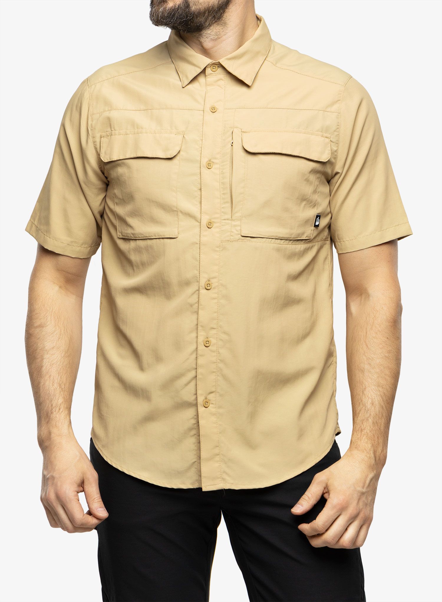 Košeľa The North Face Sequoia Shirt S/S - khaki stone