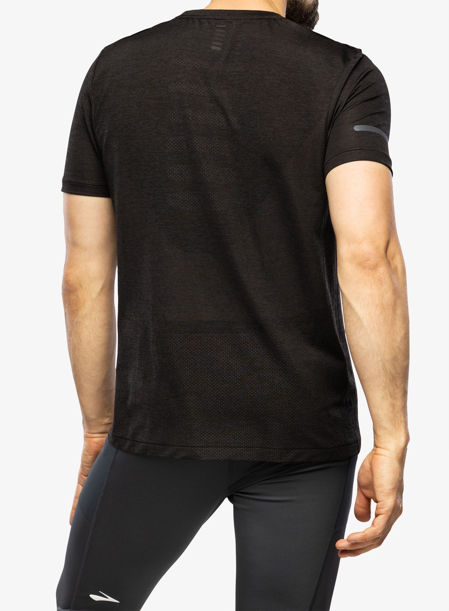 Bežecké tričko Under Armour Seamless Stride SS - black/reflective
