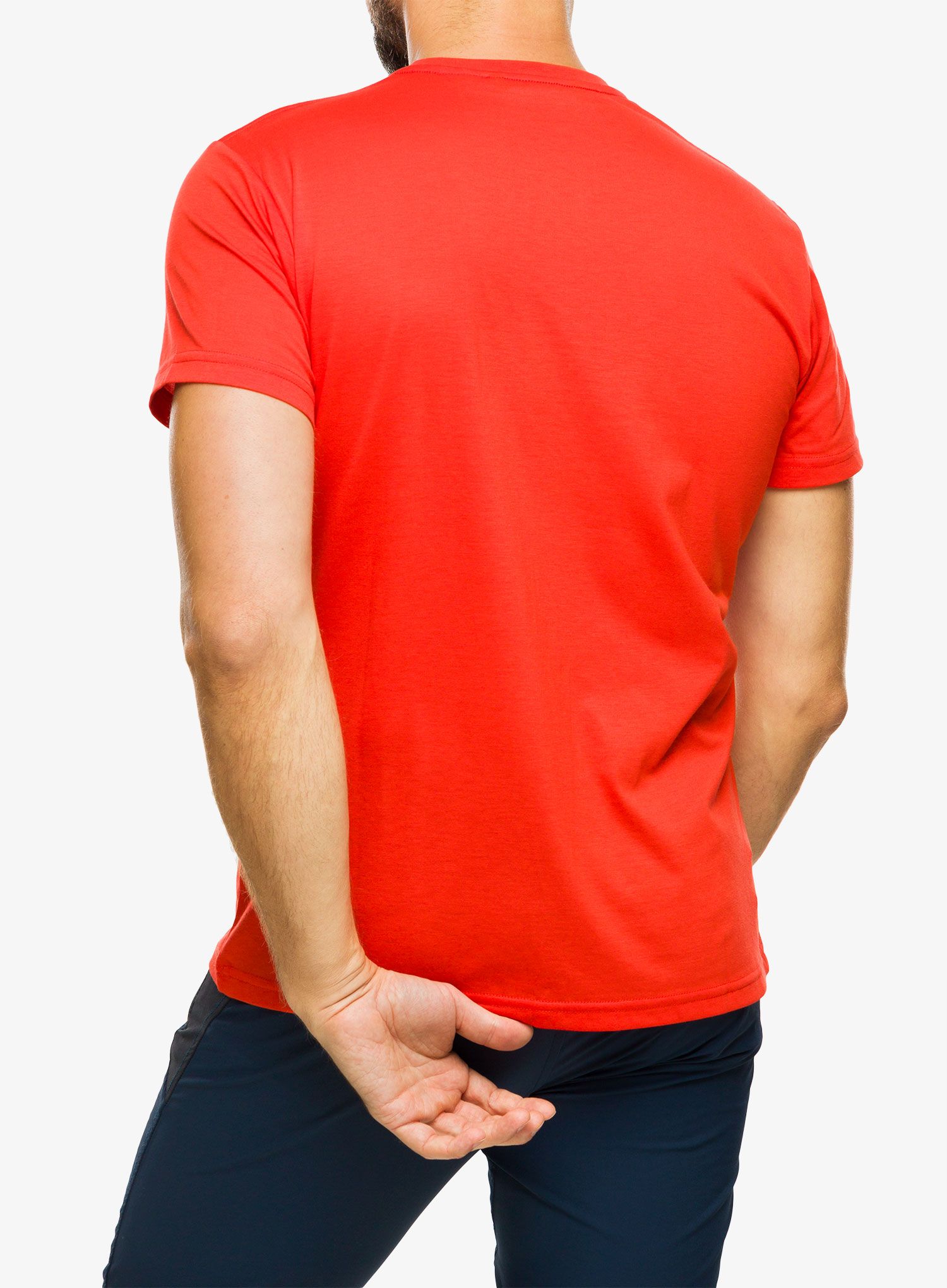 Tričko Salewa Solidlogo Dry T-shirt - flame