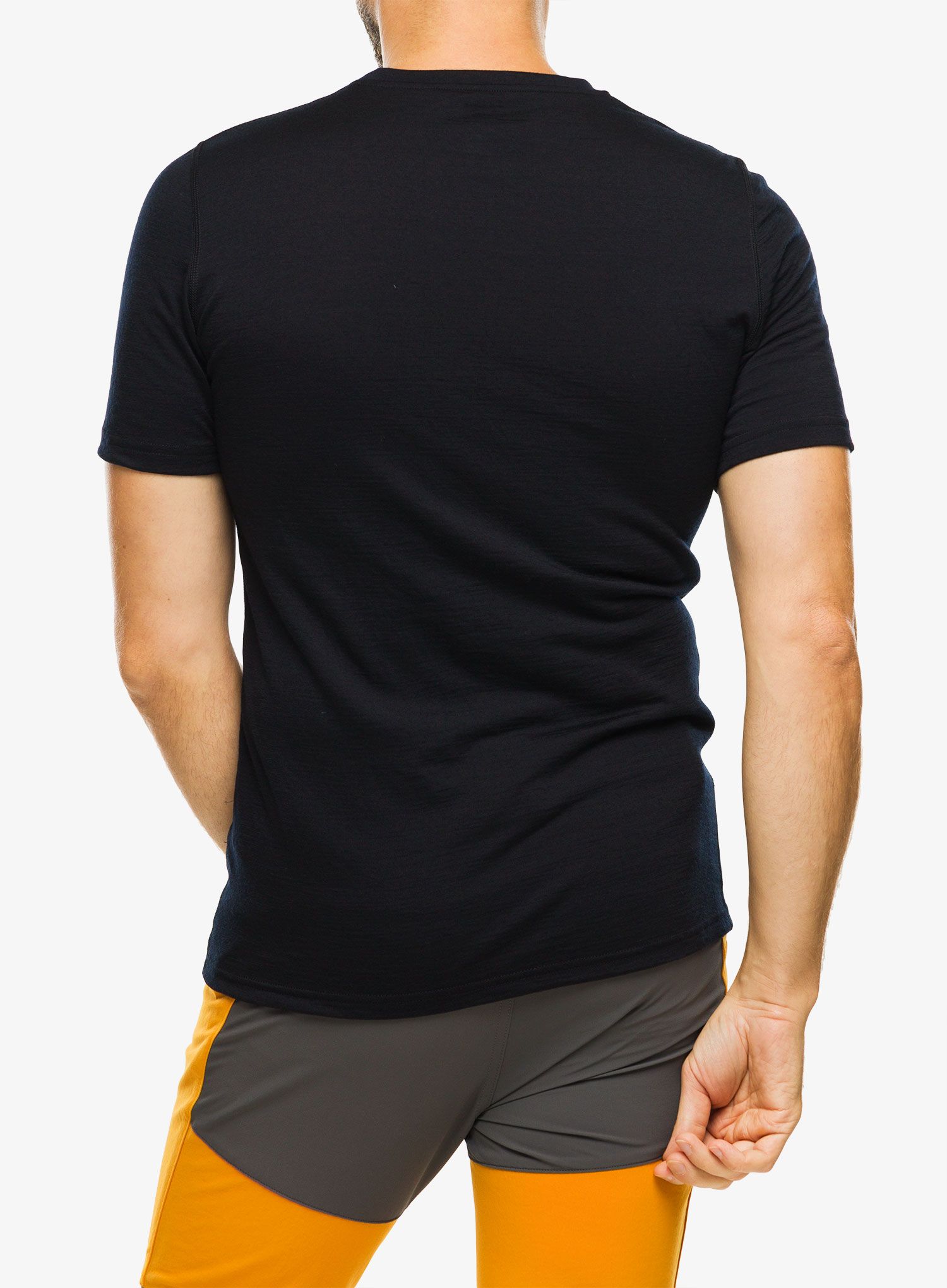Funkčné tričko Odlo Merino 200 BL Top Crew Neck SS - black