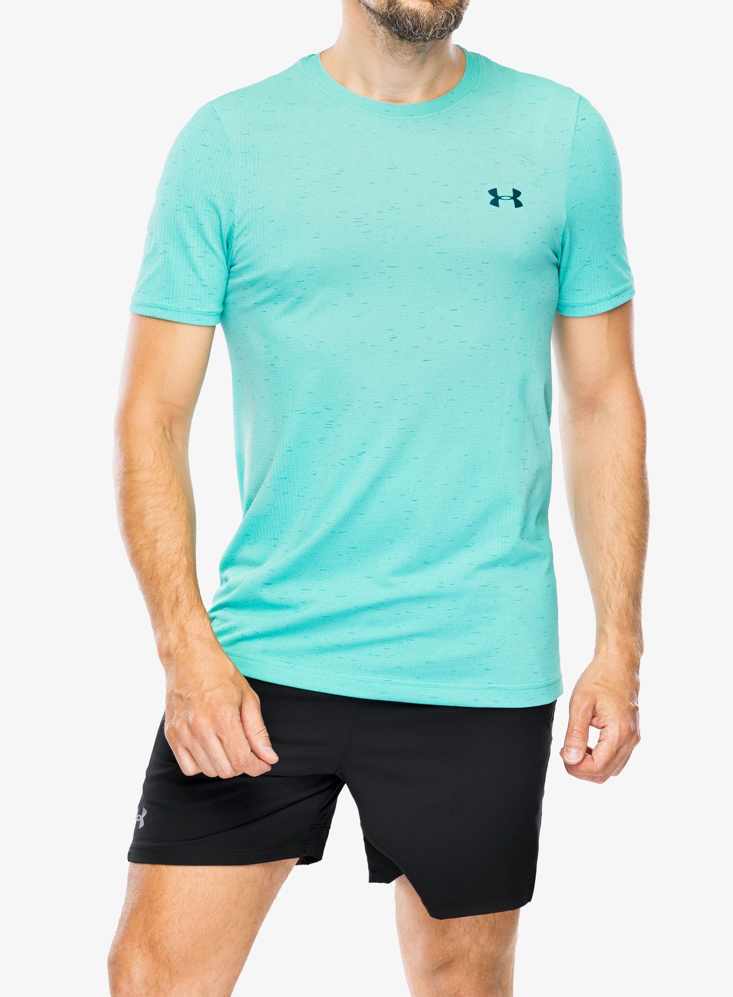 Tréningové tričko Under Armour Vanish Seamless SS - radial turquoise/circuit teal