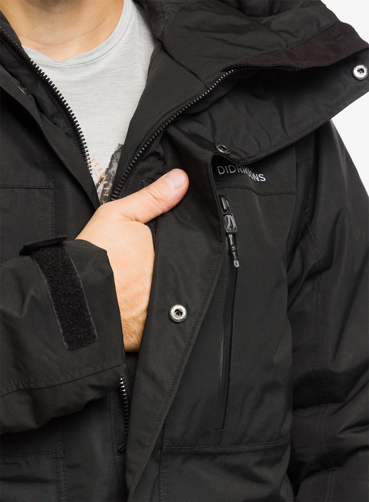 Kabát Didriksons Marco Parka - black
