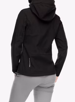Bunda dámska CMP Wilma Jacket Zip Hood - nero
