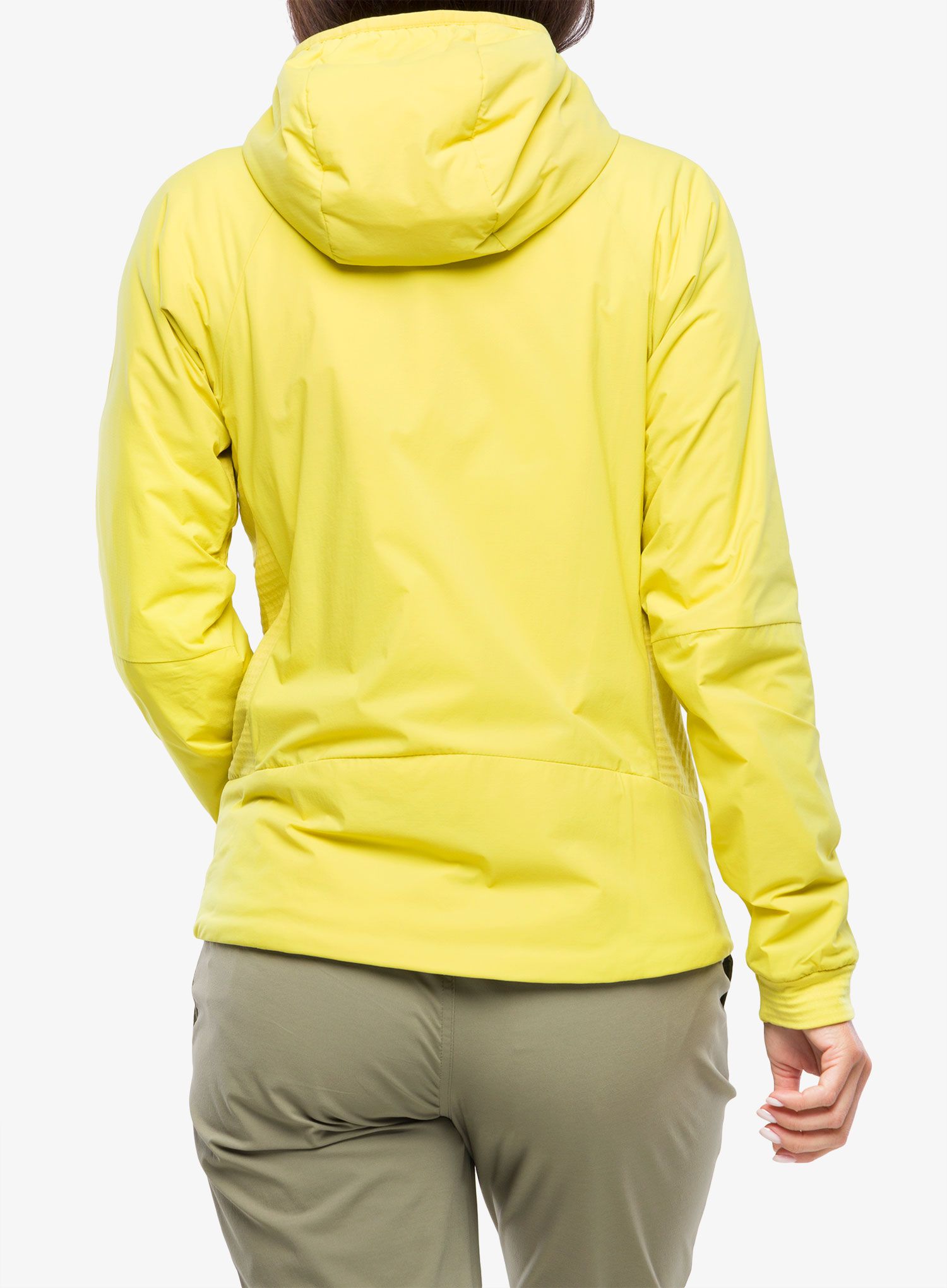 Dámska hybridná bunda dámska Marmot Novus LT Hybrid Hoody - limelight