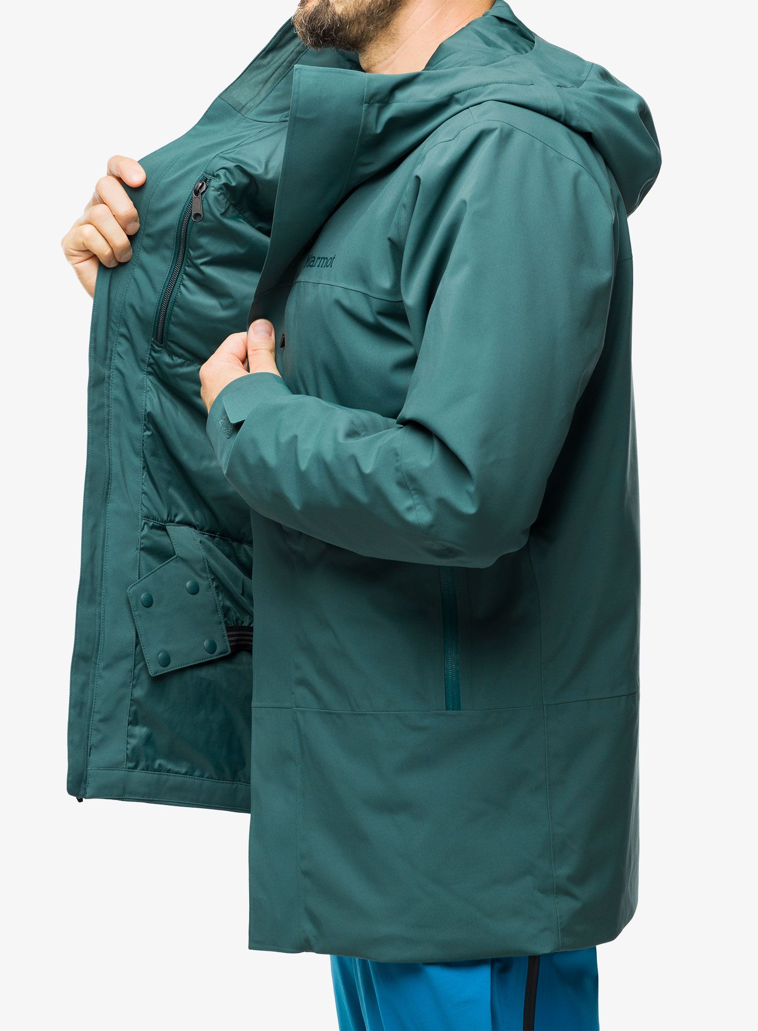 Lyžiarska bunda Marmot Elevation Jacket - dark jungle