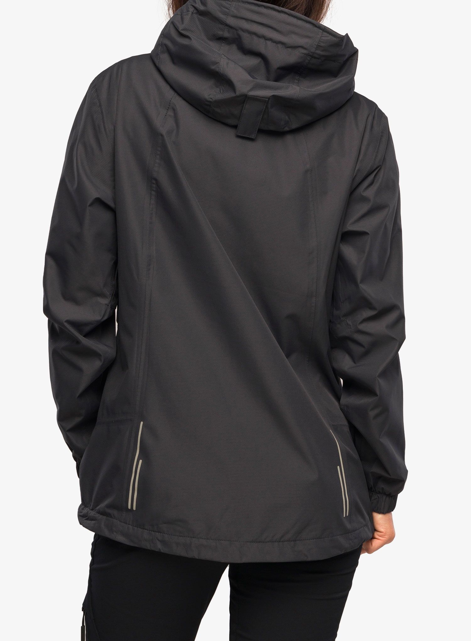 Nepremokavá bunda dámska CMP Jinx Jacket Zip Hood - antracite