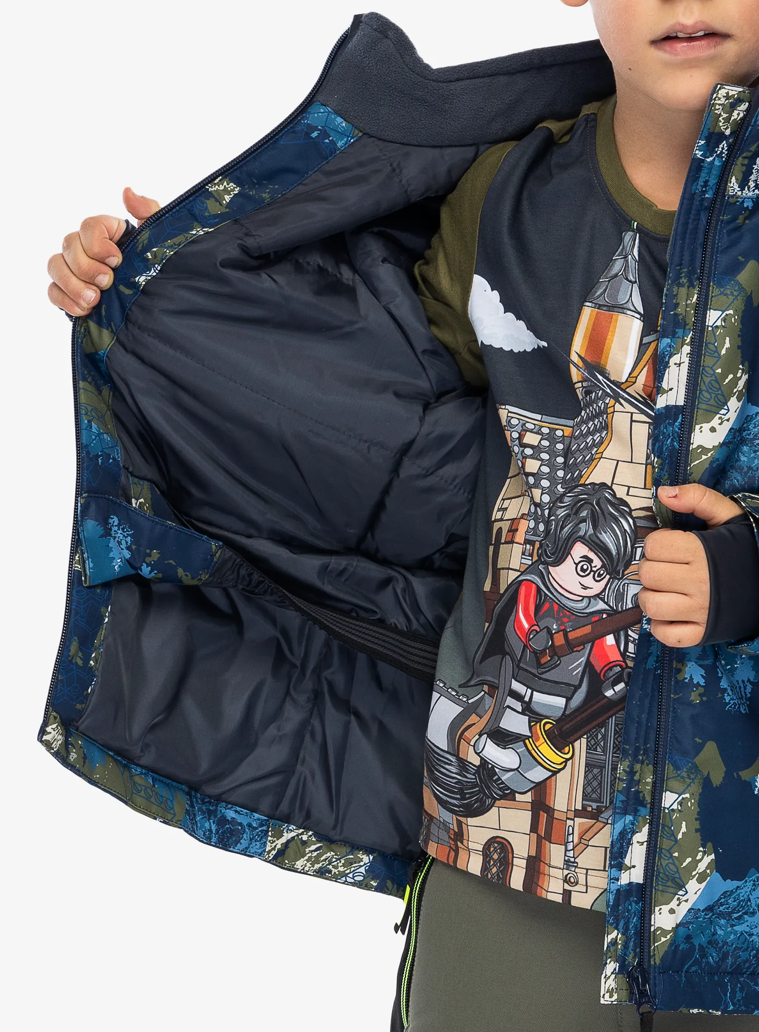 Detská bunda LEGO Jad 710 - dark navy