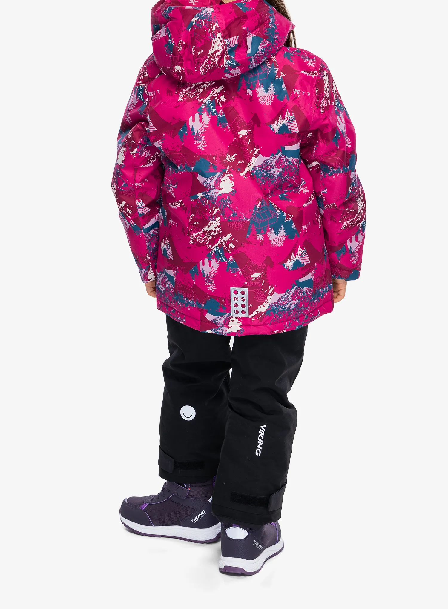Detská bunda LEGO Jad 710 - dark pink