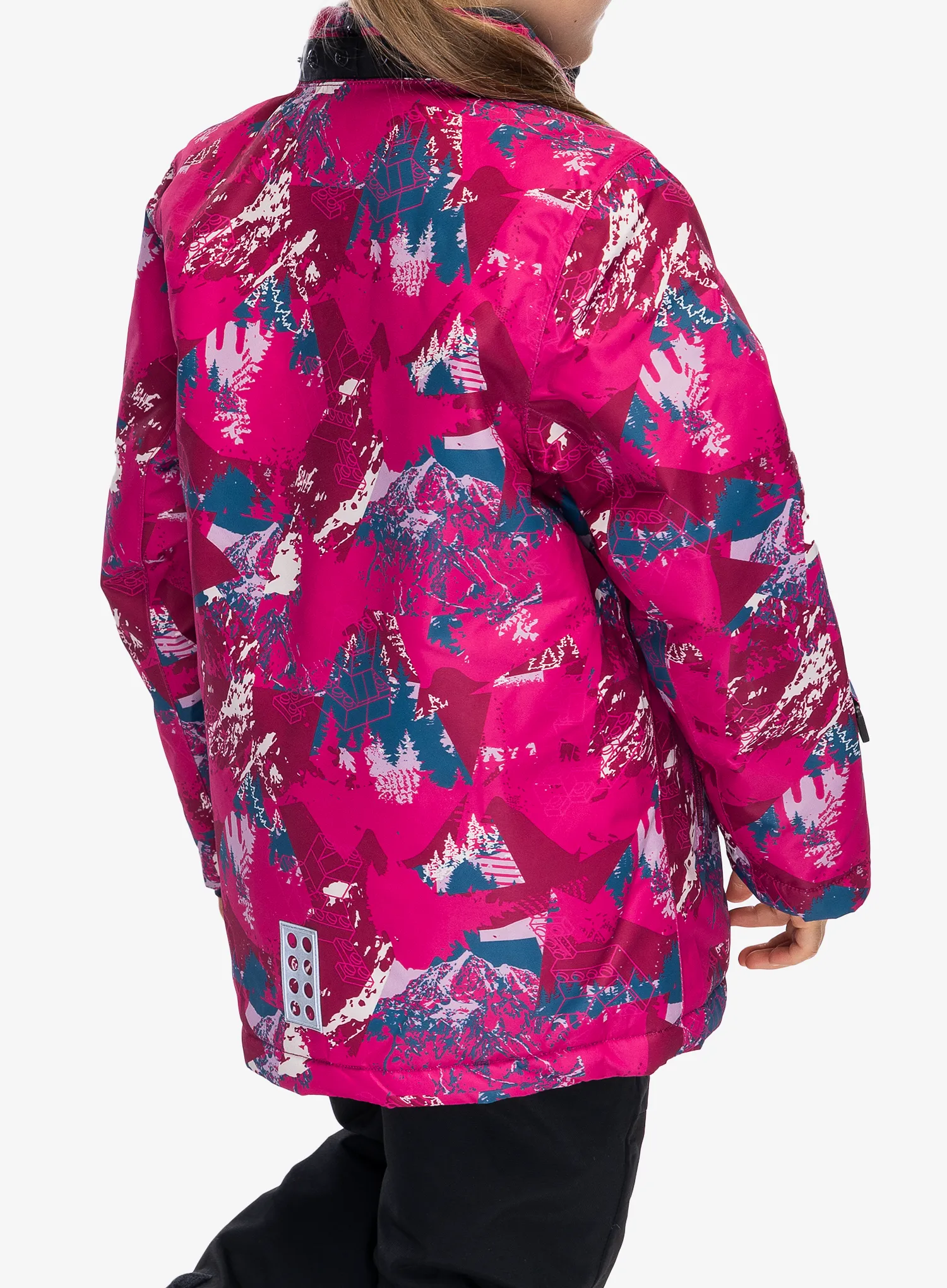 Detská bunda LEGO Jad 710 - dark pink