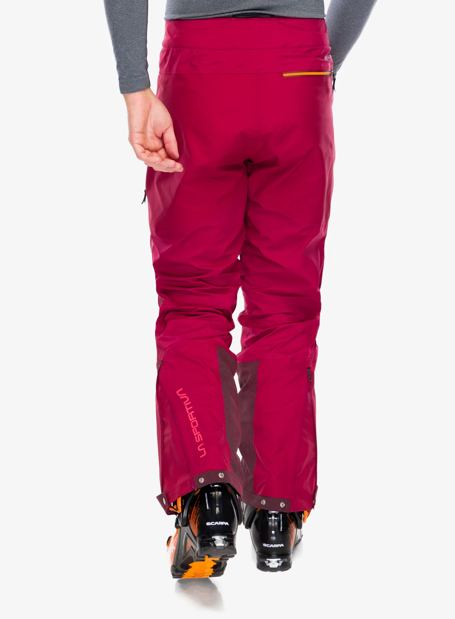 Nepremokavé nohavice La Sportiva Alpine Guide GTX Pant - sangria