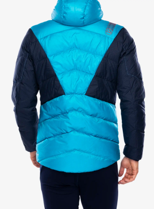 Páperová bunda La Sportiva Bivouac Down Jkt - tropic blue/deep sea