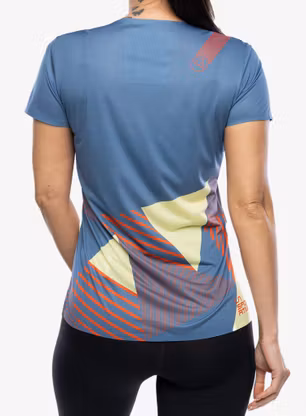 Lezecké tričko dámske La Sportiva Comp T-Shirt - moonlight/zest