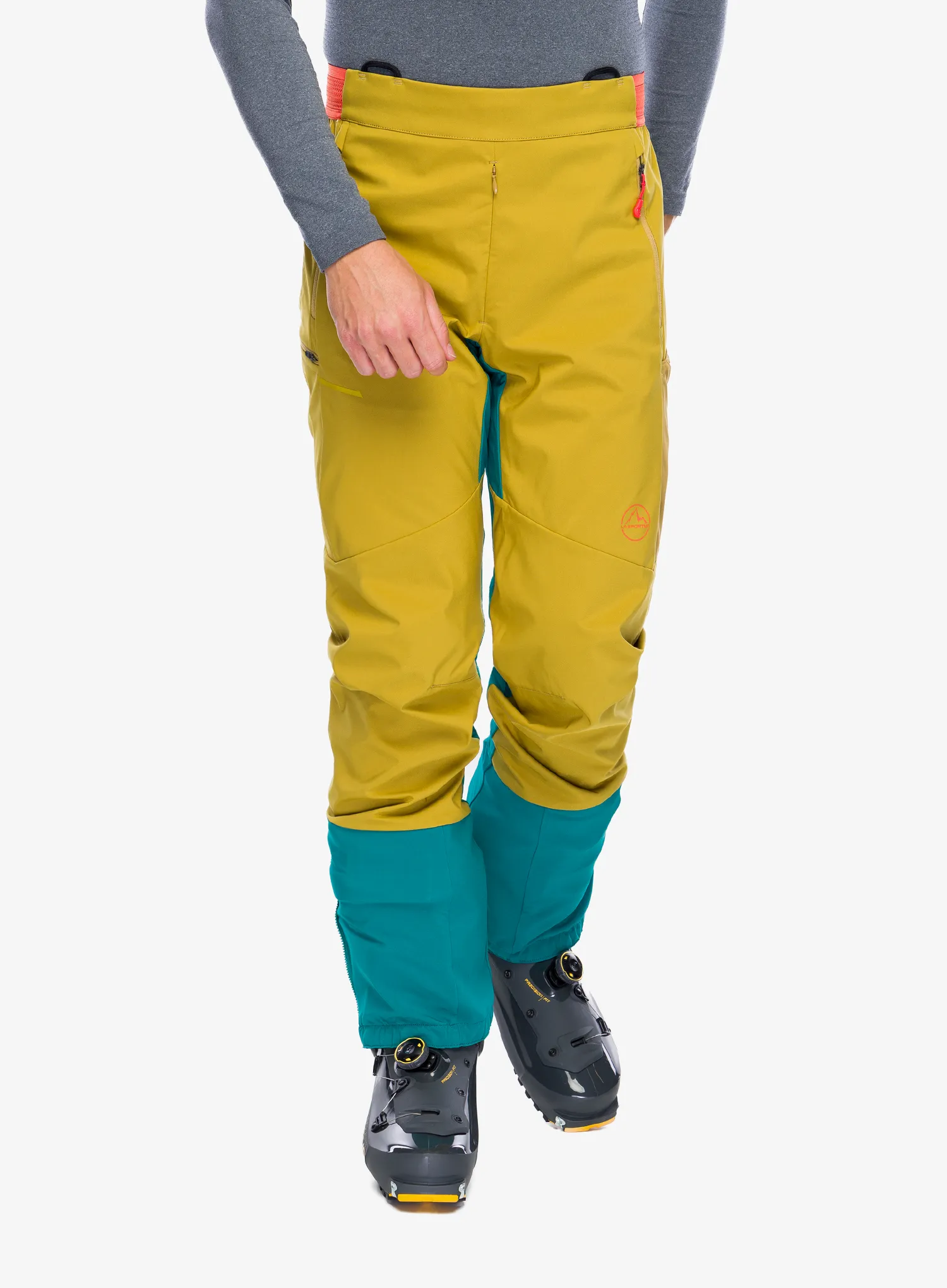 Softshellové nohavice La Sportiva Ikarus Pant - savana/everglade