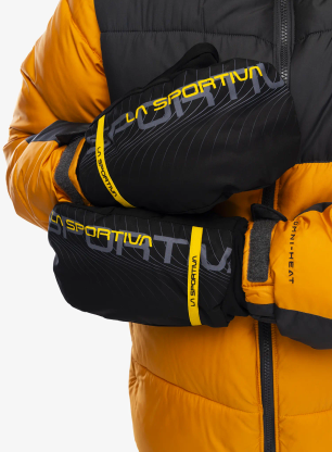Rukavice La Sportiva Race Overgloves ECO - black/yellow