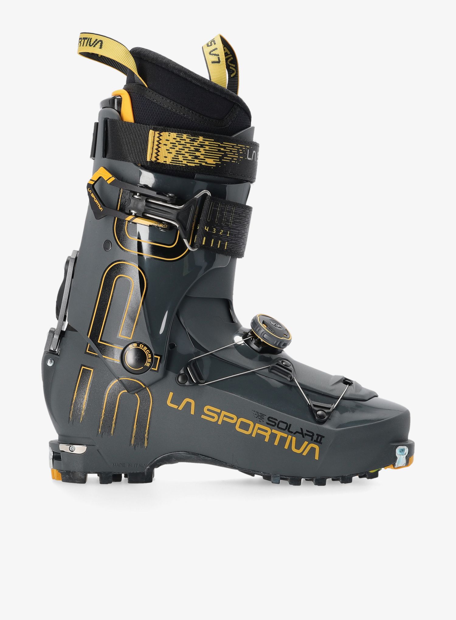 Skialpinistické topánky La Sportiva Solar II - carbon/yellow