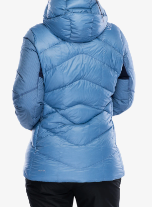 Bunda páperová dámska La Sportiva Supercouloir 1000 Down Jacket - moonlight/stone blue