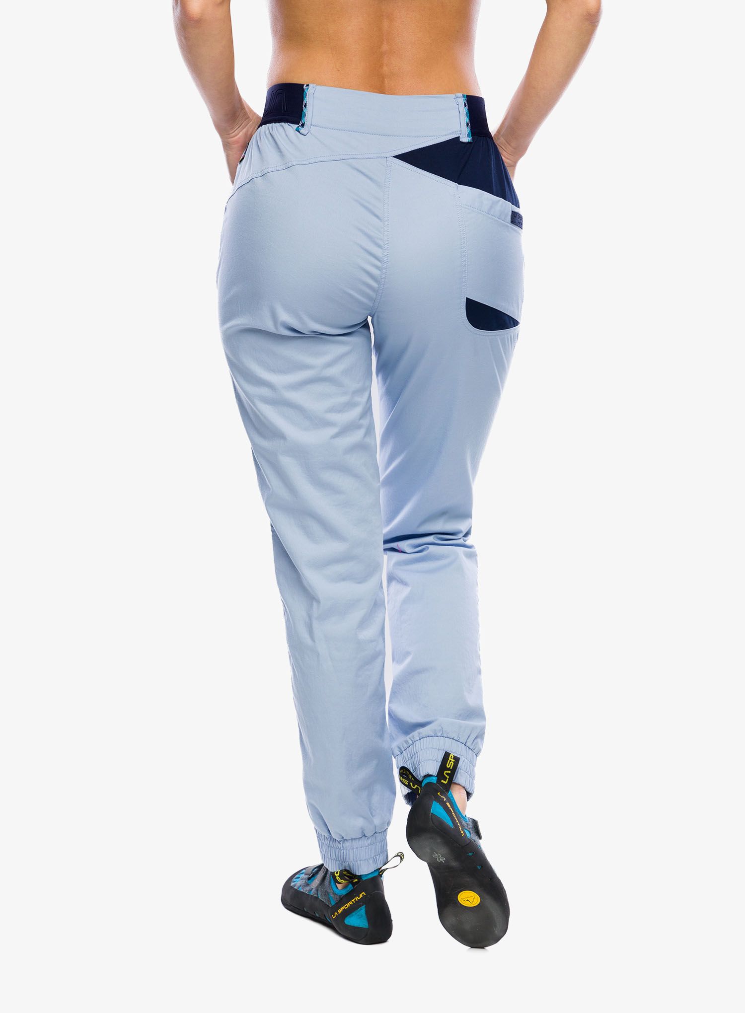 Lezecké nohavice dámske La Sportiva Tundra Pant - stone-blue/deep sea
