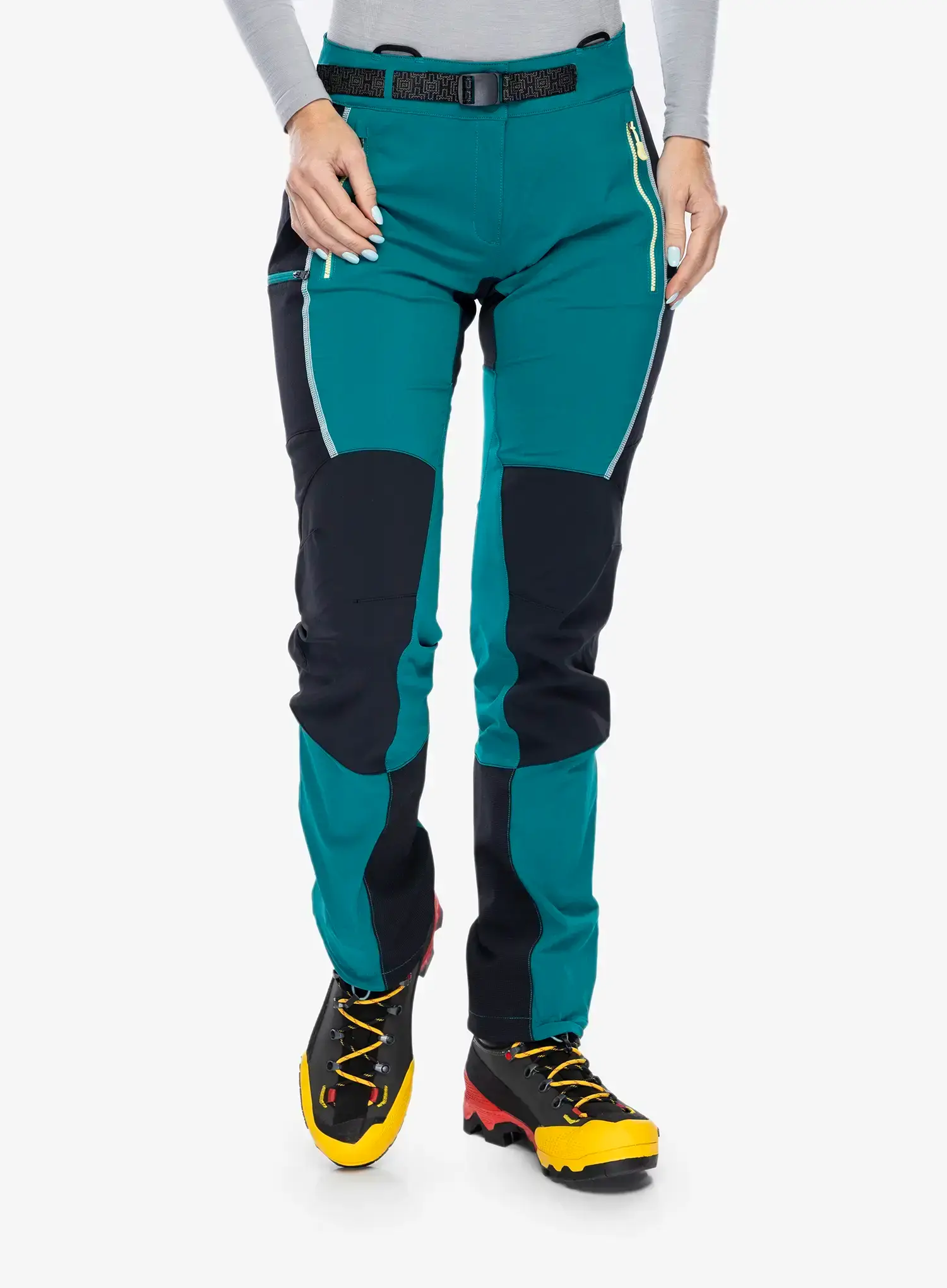 Dámske softshellové nohavice La Sportiva Zupo 2.0 Pant - everglade