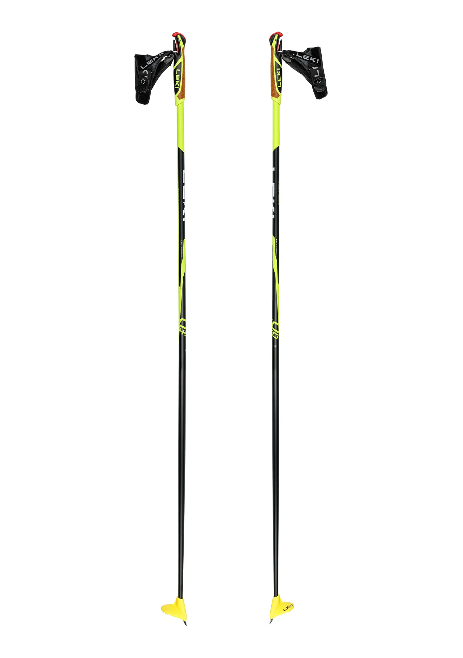 Palice na bežkovanie Leki CC 450 - neonyellow/black/white