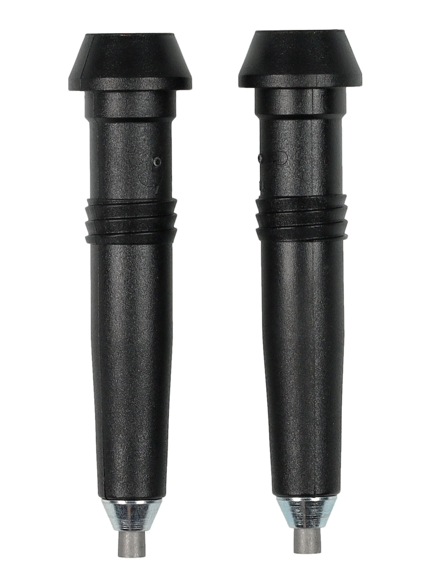 Koncovky na paličky Leki Flex Tip Short - black