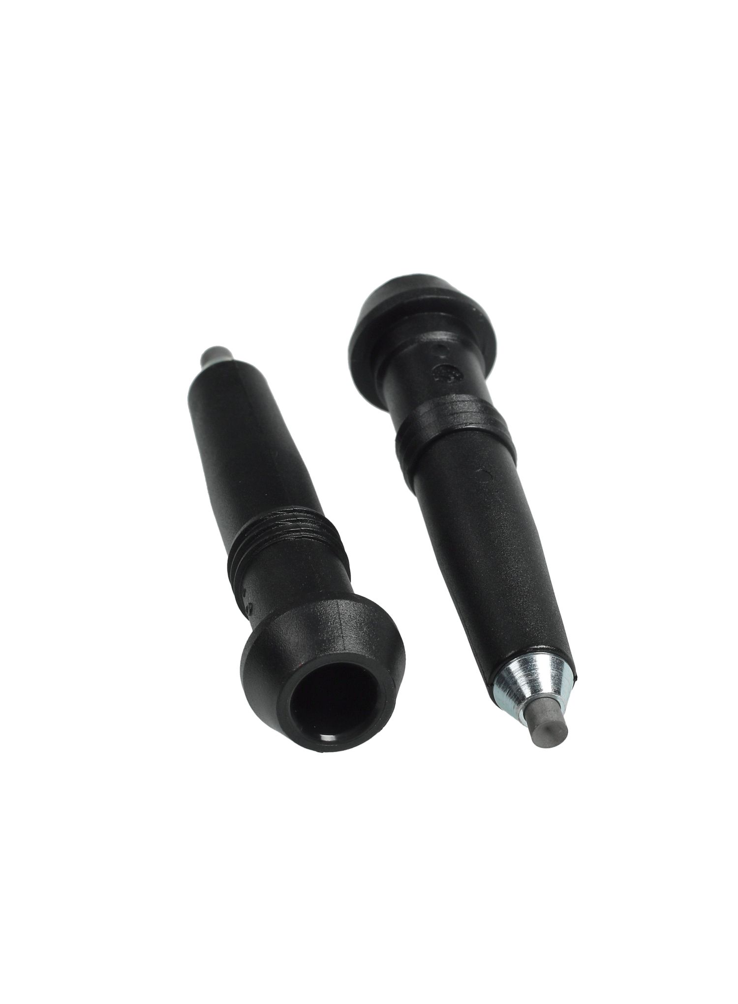 Koncovky na paličky Leki Flex Tip Short - black