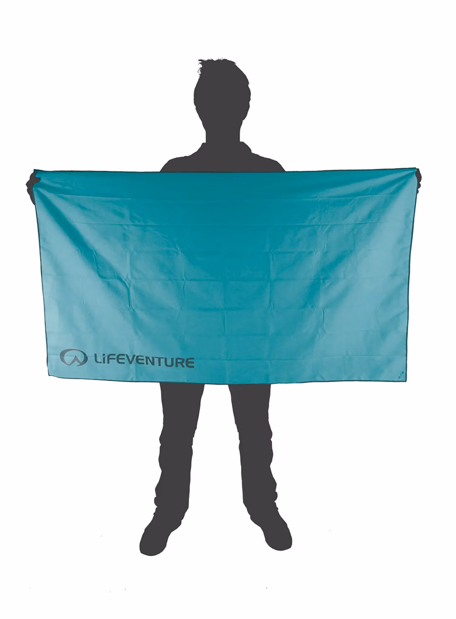 Rýchloschnúci uterák Lifeventure Recycled SoftFibre Trek Towel XL - teal