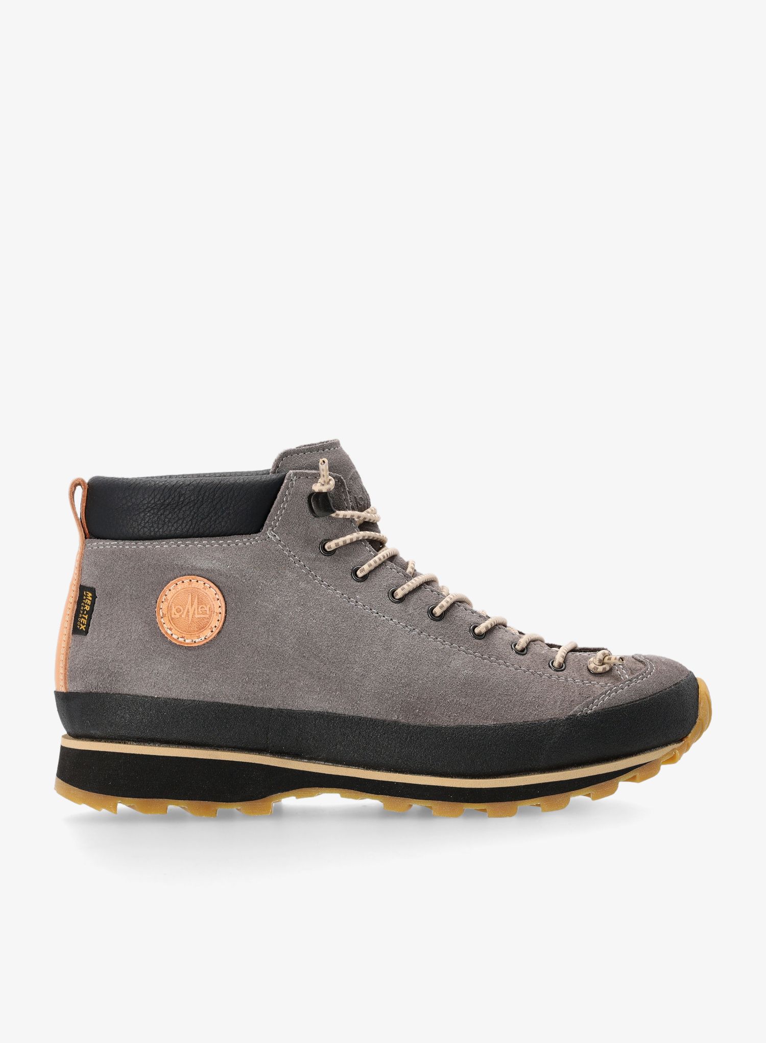 Dámske topánky Lomer Bio Naturale Mid MTX Suede - taupe