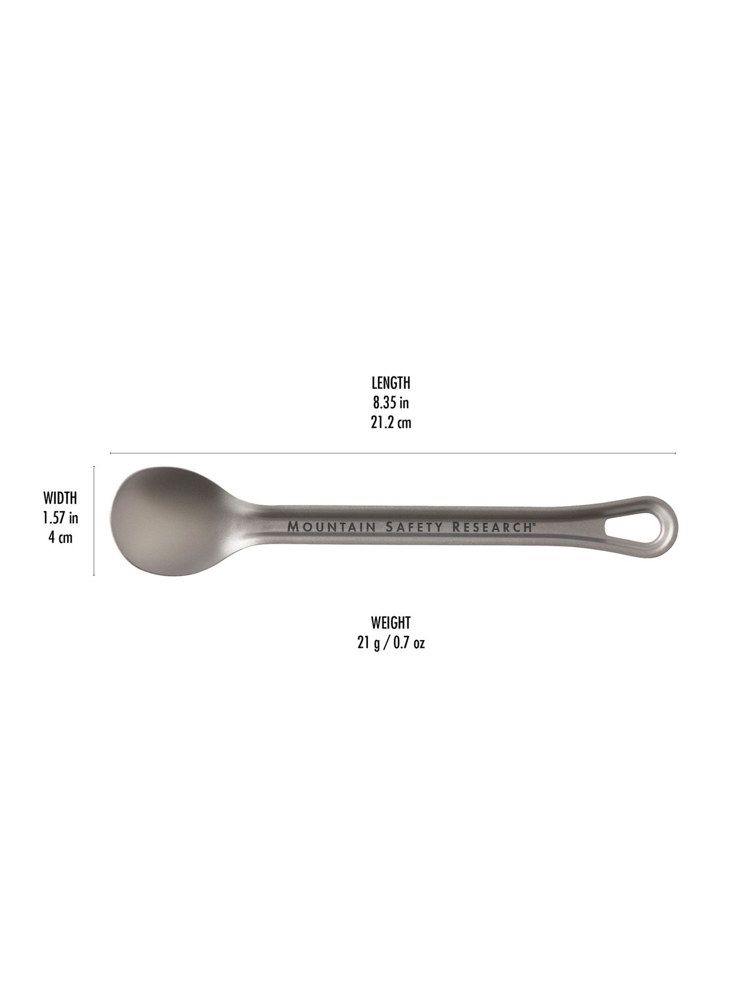 Turistická lyžica MSR Titan Long Spoon