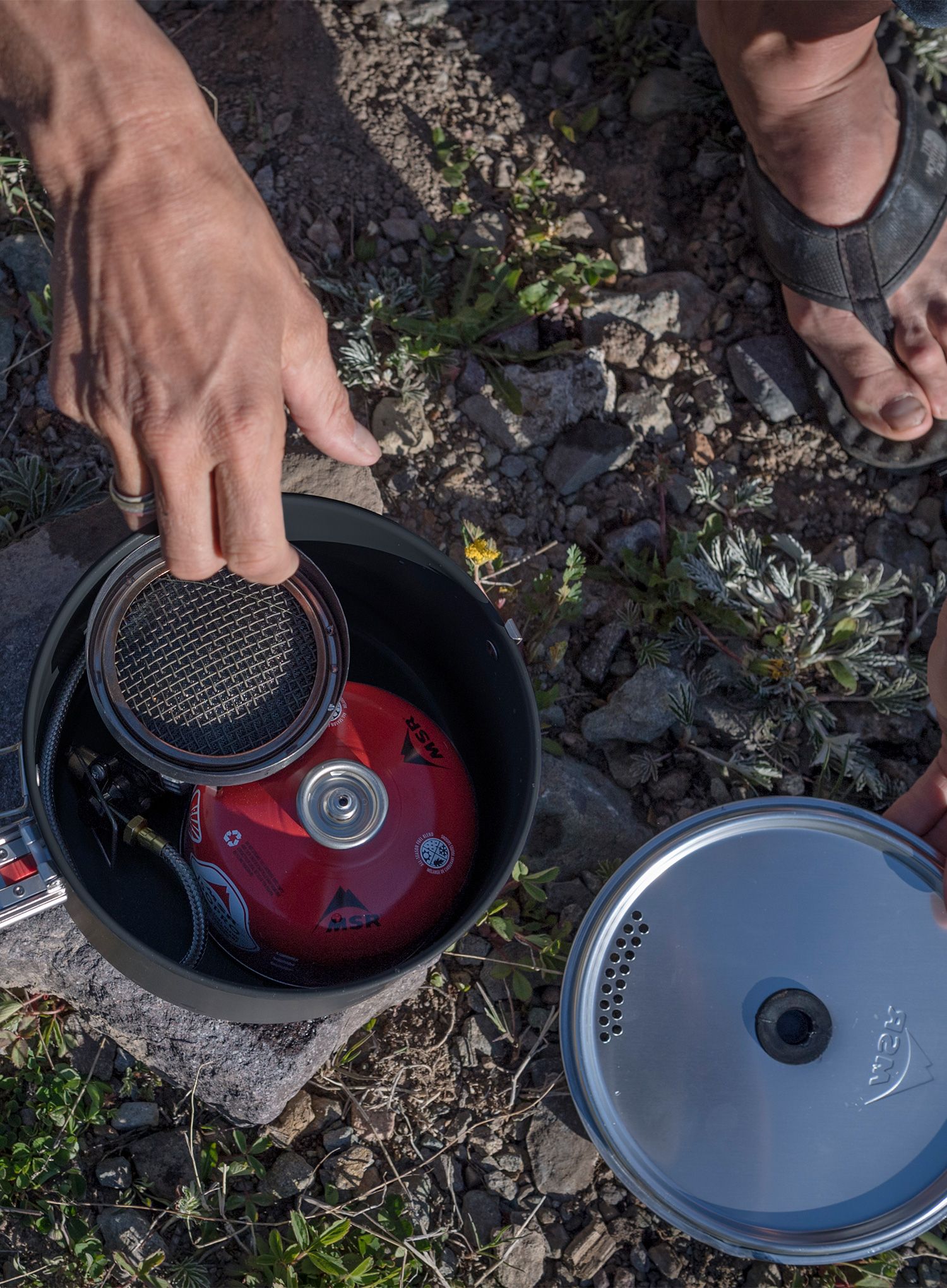 Varič MSR WindBurner Group Stove System