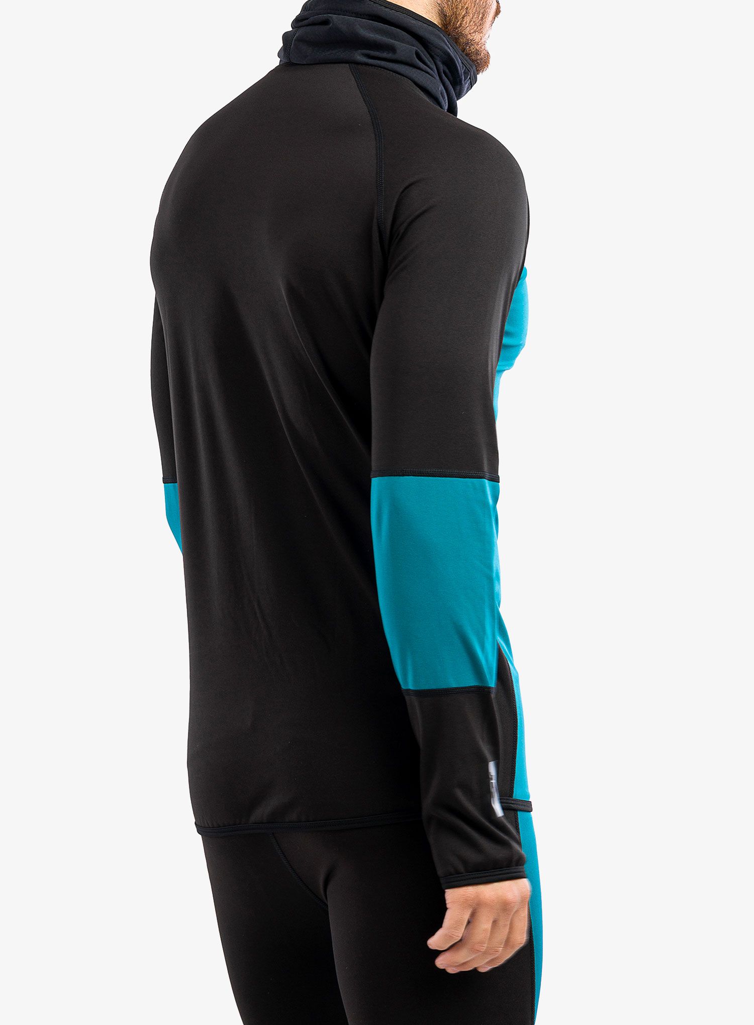 Funkčné tričko Majesty Surface Base Layer Top - black/green