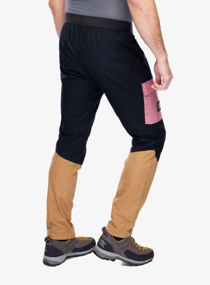 Turistické nohavice Maloja Arblatsch - deep black multi