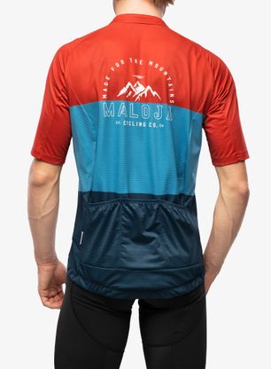 Cyklistické tričko Maloja Baretti 1/2 - midnight multi